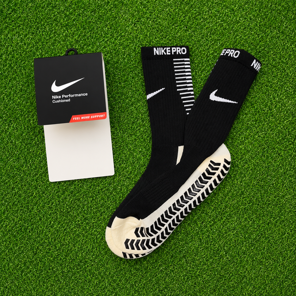 Nike Pro Grip Socks black — football grip socks UAE