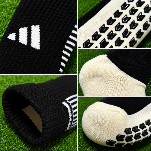 Adidas Grip Socks black grip sole — football grip socks UAE
