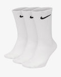 Nike Performance Crew Socks white 3 pack — gym accessories UAE