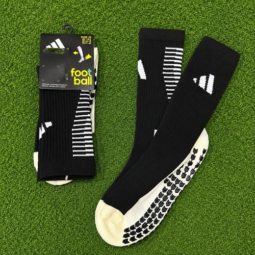 Adidas Grip Socks black — football grip socks UAE