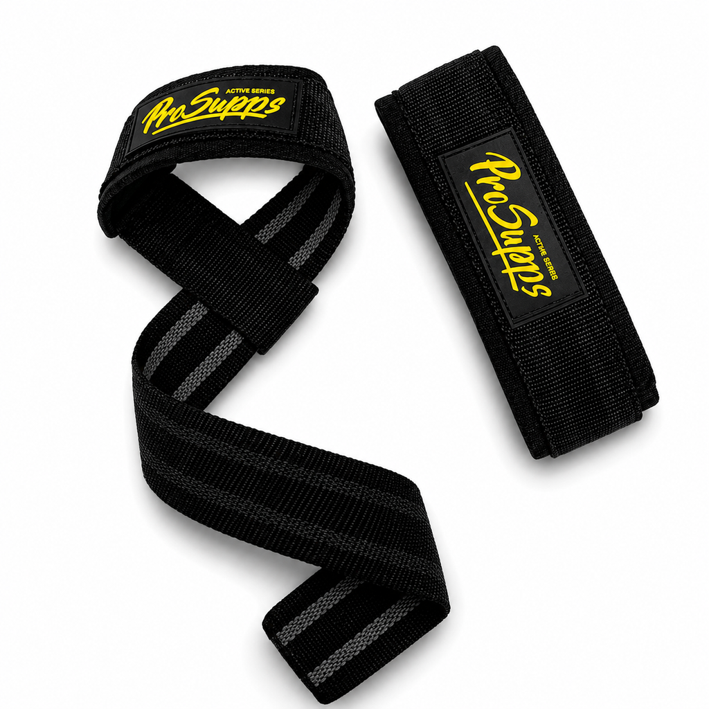 ProSupps lift straps detail — training accessories UAE