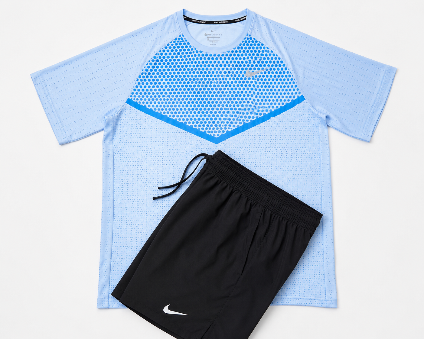 Nike blue training set side — athletic wear UAE