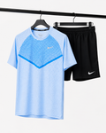 Nike Blue Training Set — premium gym wear UAE
