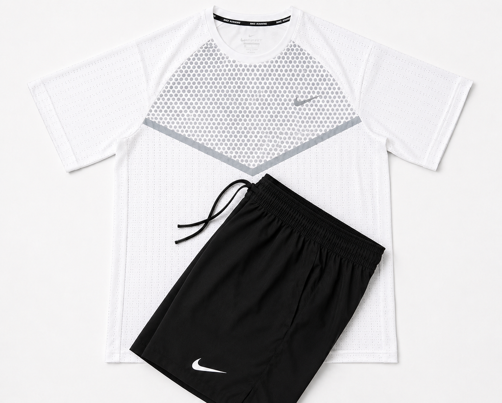 Nike white training set side — athletic wear UAE