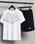 Nike White Training Set — premium gym wear UAE