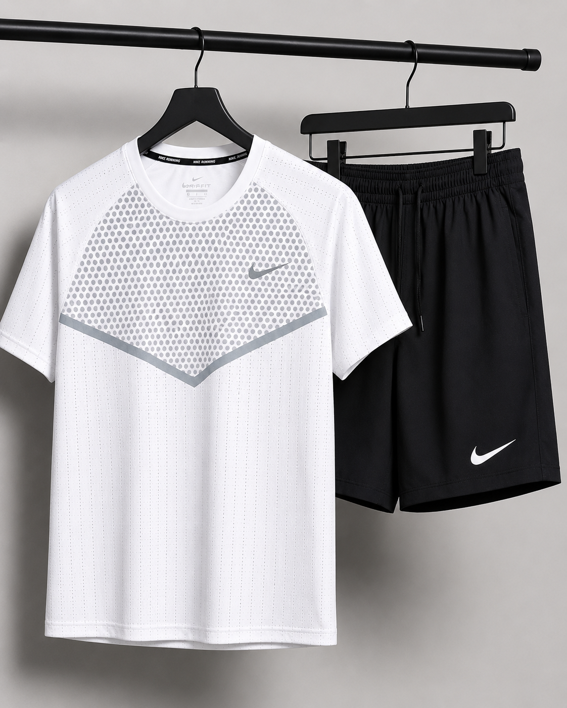Nike White Training Set — premium gym wear UAE