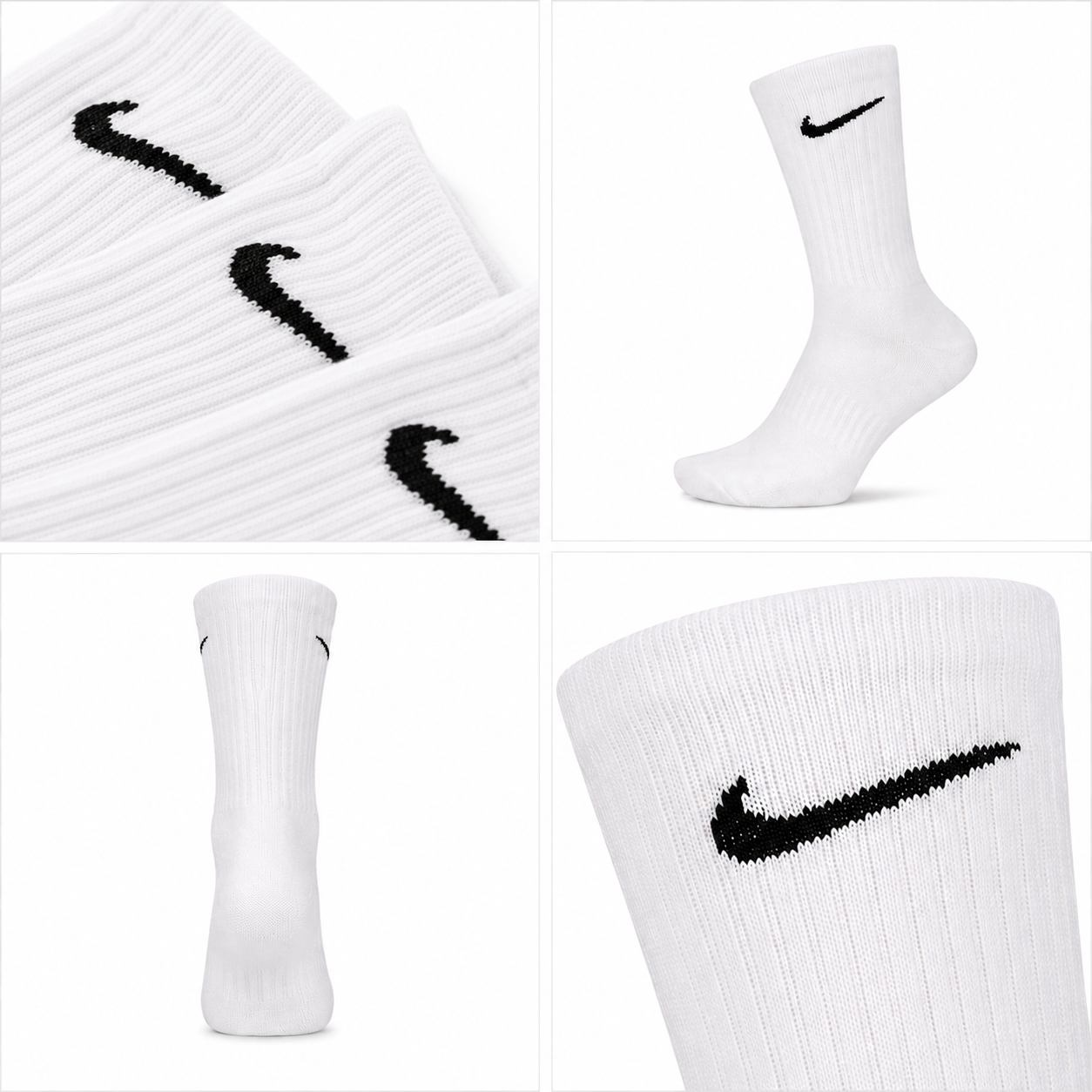 Nike performance socks white — athletic accessories UAE
