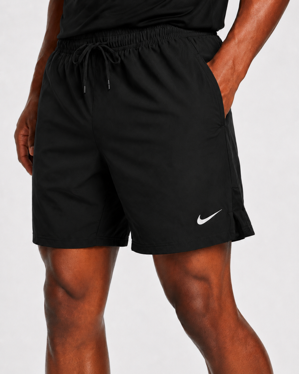 Nike black training shorts back — gym wear UAE